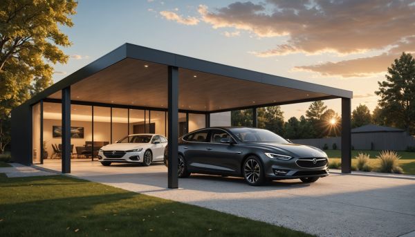 Choisissez un abri voiture design alliant esthétique et protection